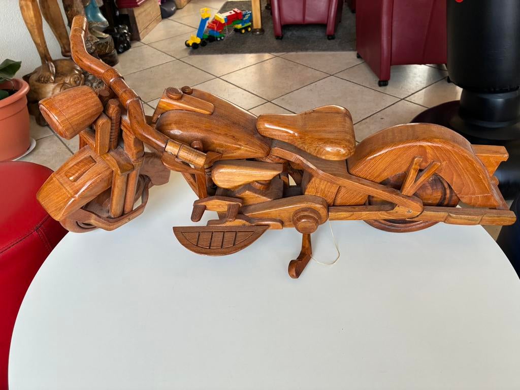 Hd houten motor, Ophalen