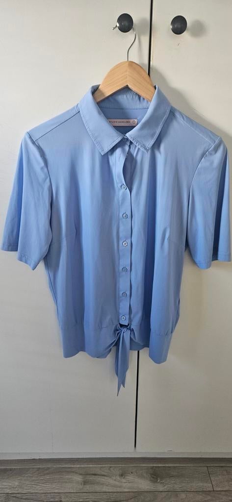 Studio Anneloes blouse, lichtblauw maat M, Kleding | Dames, Blouses en Tunieken, Ophalen of Verzenden, Zo goed als nieuw, Blauw