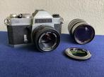 CHINON analoge camera met extra lens, Ophalen of Verzenden, Gebruikt, Spiegelreflex, Overige Merken