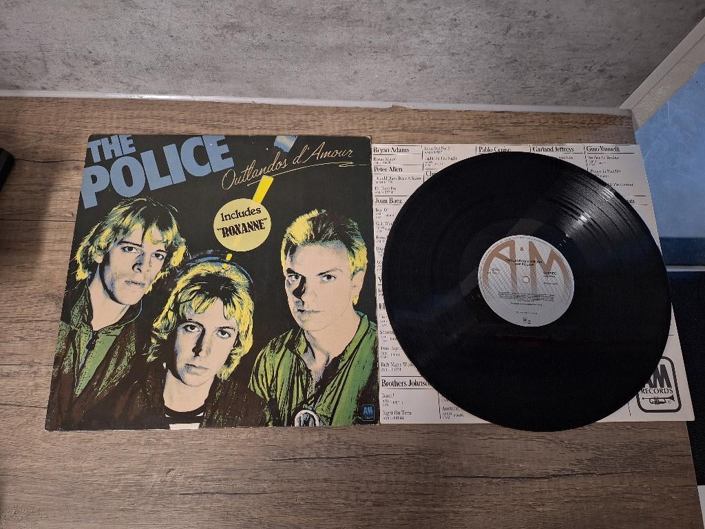 Vintage vinyl lp album The Police Outlandos D'amour uit 1978, Ophalen of Verzenden, Gebruikt, 12 inch