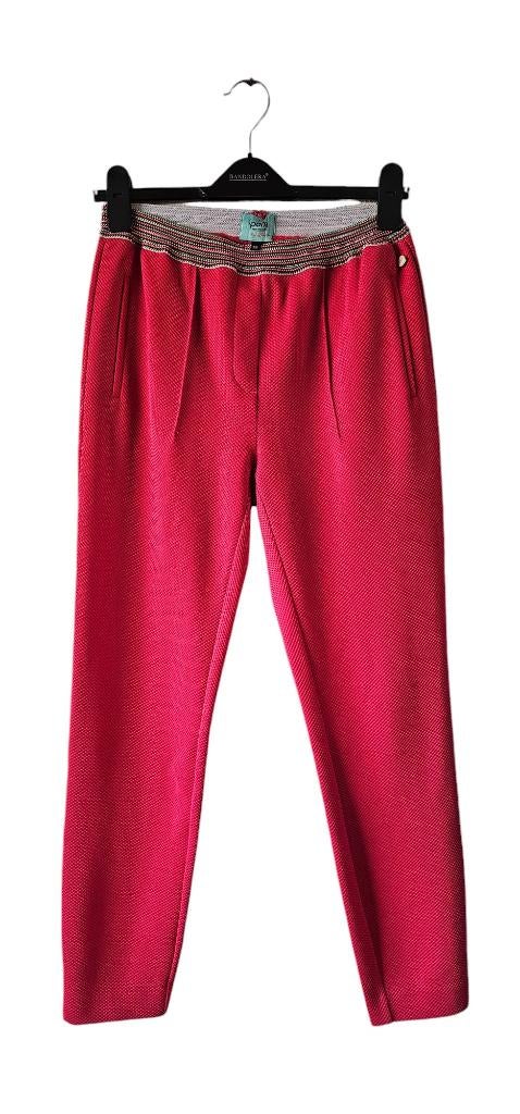 rode broek van Pom amsterdam maat 36 (11024), Ophalen of Verzenden, Maat 36 (S), Lang, Gedragen