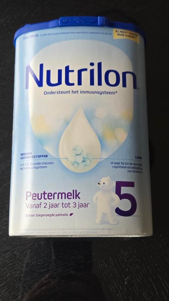 Nutrilon 5 peutermelk nieuw, ongeopend (THT 18-9-2026), Ophalen of Verzenden, Nieuw