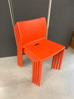 4xdesign Magis Air-stoel, stapelbaar, Jasper Morrison, Rood, Ophalen, Kunststof, Zo goed als nieuw, Vier