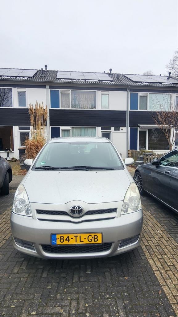 Toyota Corolla Verso 1.6 Vvt-i 5P 2006 Grijs, Auto's, 450 kg, 4 cilinders, Origineel Nederlands, 1200 kg