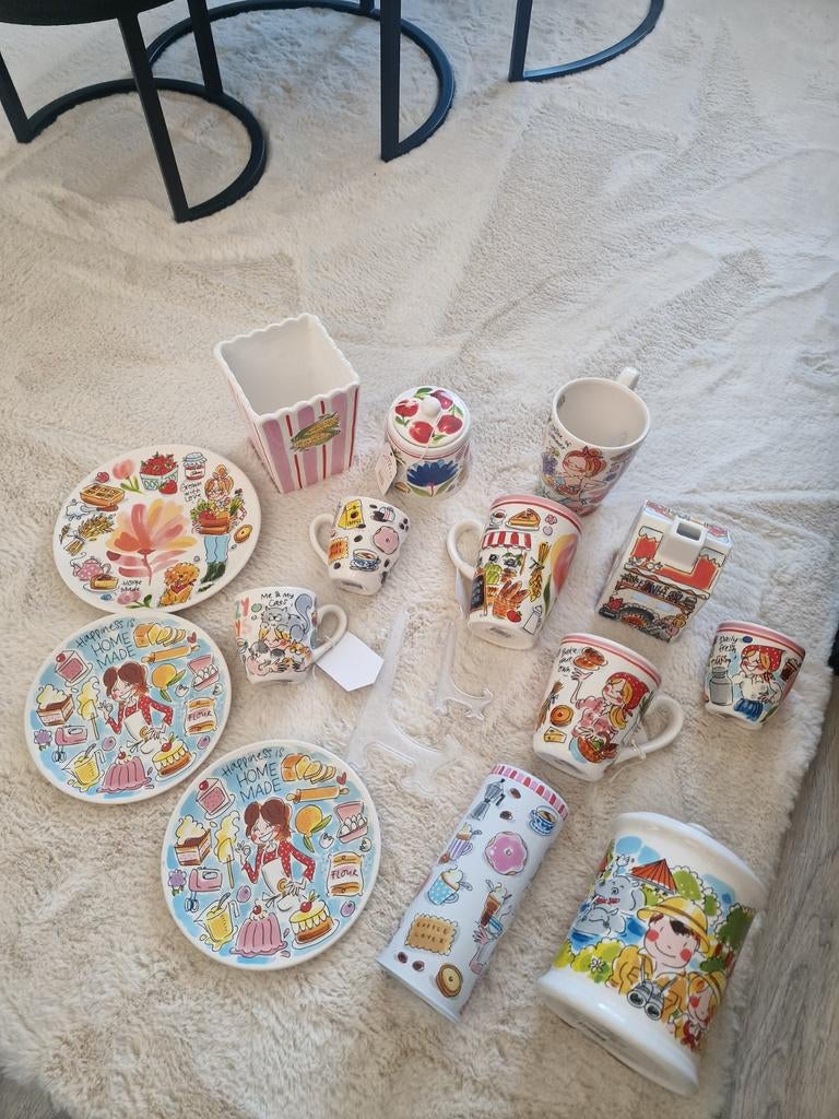 Grote collectie Blond Amsterdam servies - Nieuwstaat, Blond Amsterdam, Nieuw, Ophalen of Verzenden, Aardewerk