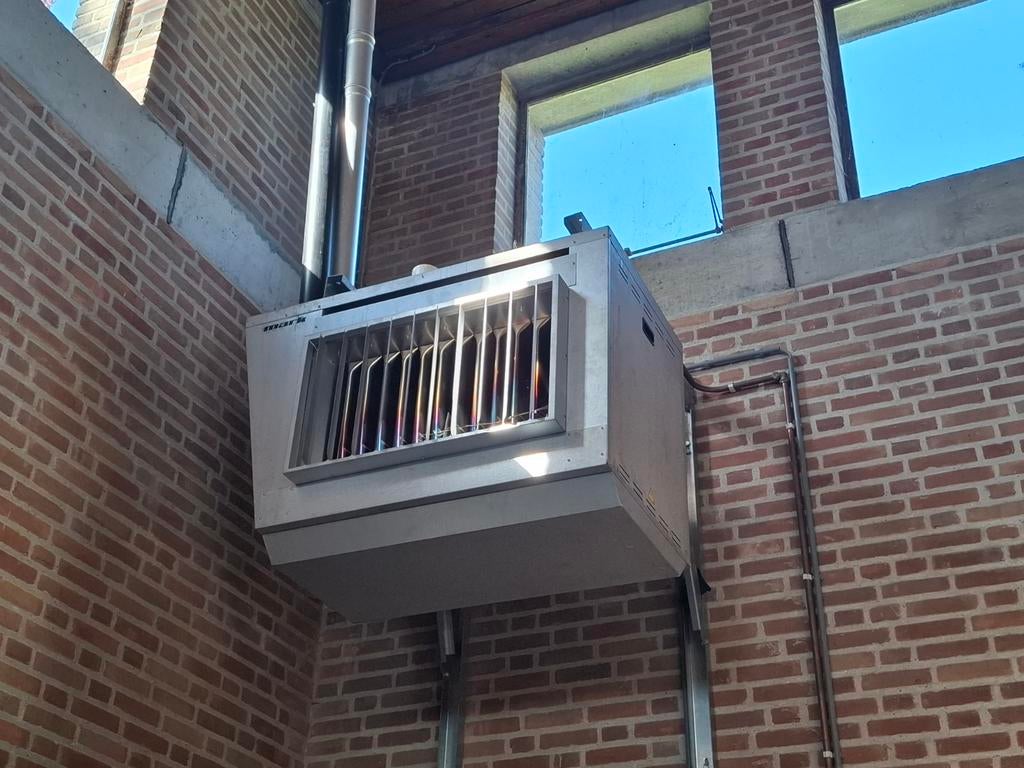 Industriële gas heater - luchtverwarming Mark 65kW, Ophalen, 30 tot 80 cm, Gebruikt, Overige typen