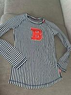 Br@nd 158 164 blauw wit gestreept shirt longsleeve, Kinderen en Baby's, Br@nd, Zo goed als nieuw, Shirt of Longsleeve, Verzenden