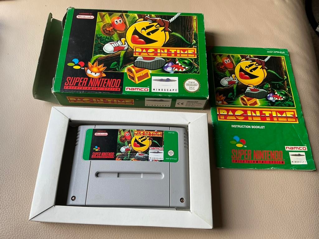 Pac in time  Super Nintendo Snes, Spelcomputers en Games, Games | Nintendo Super NES, Gebruikt, 1 speler, Vanaf 3 jaar, Ophalen