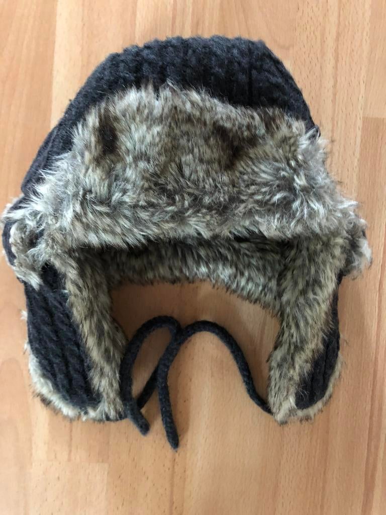 Kinder muts zgan met oorkleppen, Ophalen of Verzenden, Zo goed als nieuw, Jongen, Muts