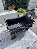 Flinq opvouwbare bolderwagen / bolderkar, zwart, Ophalen of Verzenden, Opvouwbaar, Gebruikt