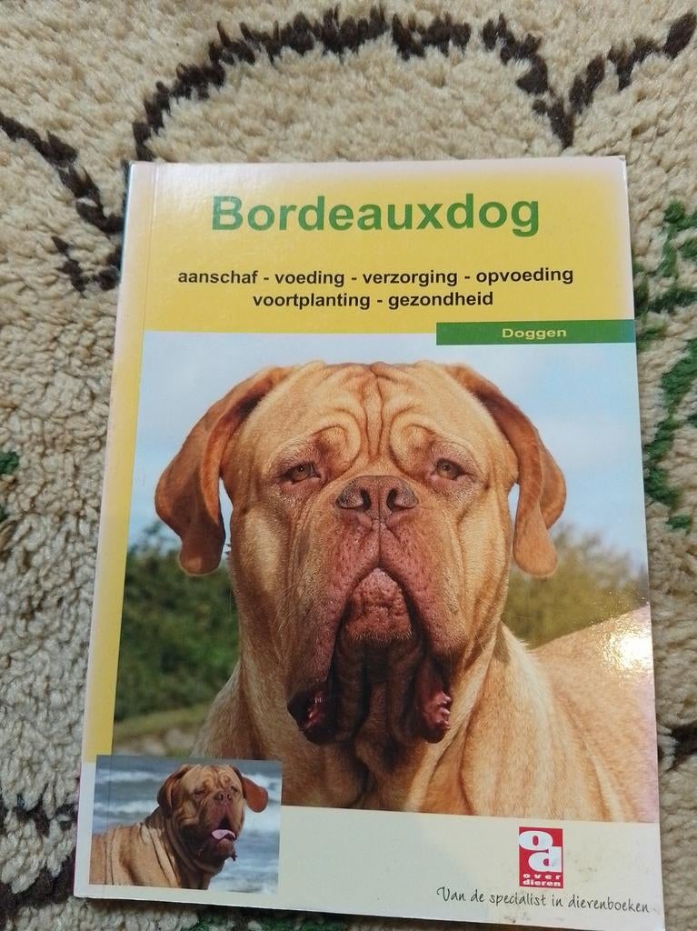 Bordeauxdog boek, Ophalen of Verzenden