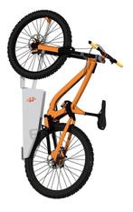 Fietslift, Wheely met gasveer, zelf NIET tillen, Ophalen