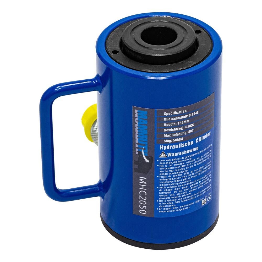 Holcilinder 20 ton slag 50mm, Verzenden