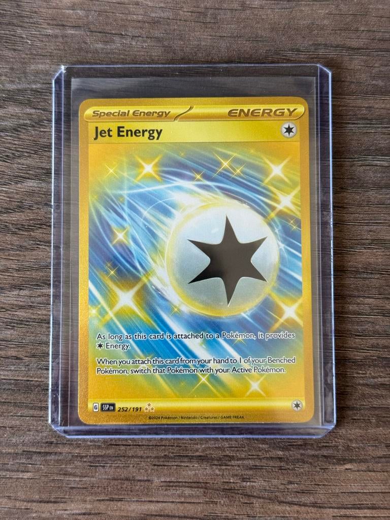 Pokémon Jet Energy Secret Rare NM, Ophalen of Verzenden, Nieuw, Losse kaart, Foil