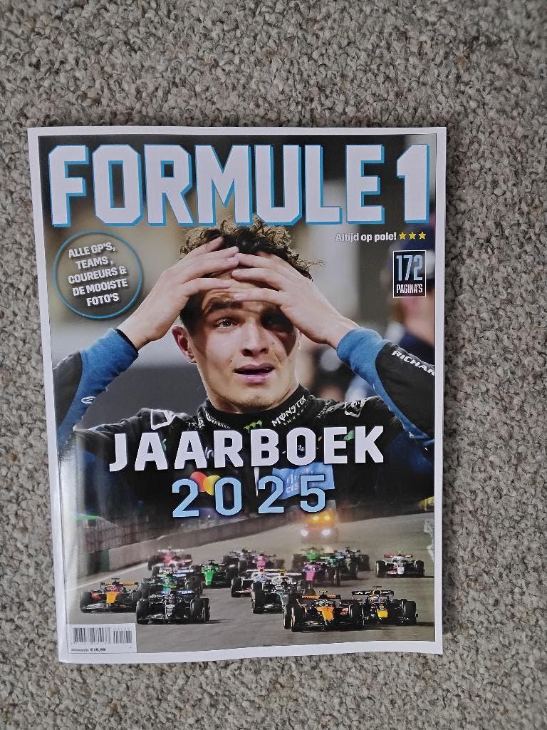 Formule 1 magazine jaarboek 2025, Ophalen of Verzenden, Nieuw, Formule 1