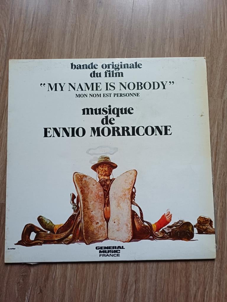 Vinyl LP - My Name Is Nobody - Ennio Morricone, Ophalen, Gebruikt, 12 inch