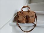 TAS COWBOYSBAG THE LITTLE BAG 1346 LEER  I.Z.G.ST, Ophalen of Verzenden, Bruin, Overige typen