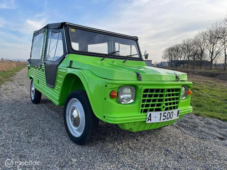 Mehari vert tibesti 4 pers. 02-1980 71.543 km |Import Spanje, Auto's, Citroën, Bedrijf, Te koop, Overige modellen, Open dak, Benzine