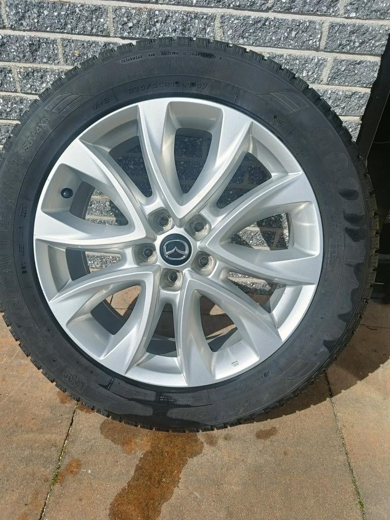 4x originele 19 inch GT-M velgen Mazda CX5 (KE), Auto-onderdelen, Banden en Velgen, Velg(en), 235 mm, Zomerbanden, Ophalen