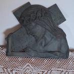 mooie oude plaquette gesigneerd P .Norga, Ophalen