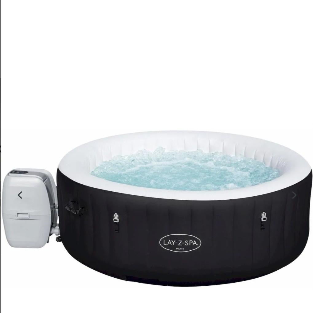 Lay Z spa Miami, zie omschrijving!, Ophalen, Gebruikt, Pomp