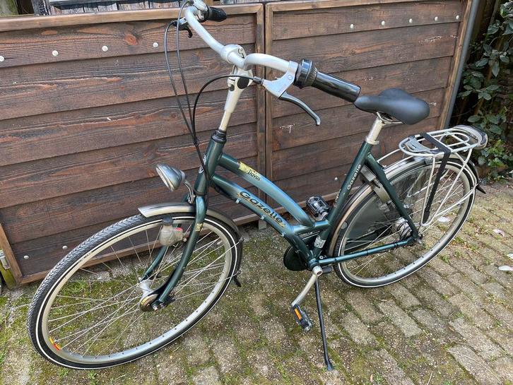 Gazelle Davos 7 spd tr rem verlicht nw bnd gereviseerd!, Fietsen en Brommers, Fietsen | Dames | Damesfietsen, Gebruikt, Gazelle