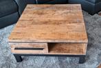 Salontafel vierkant, Ophalen, 100 tot 150 cm, 50 tot 100 cm, Zo goed als nieuw
