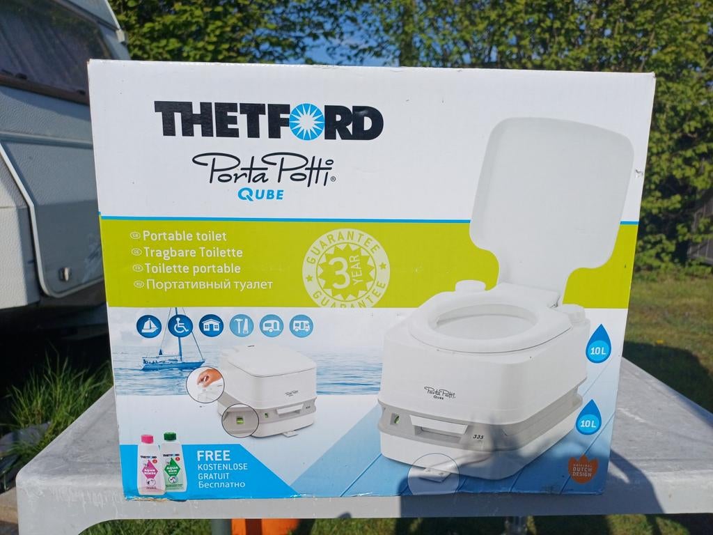 Camping toilet, Ophalen, Nieuw