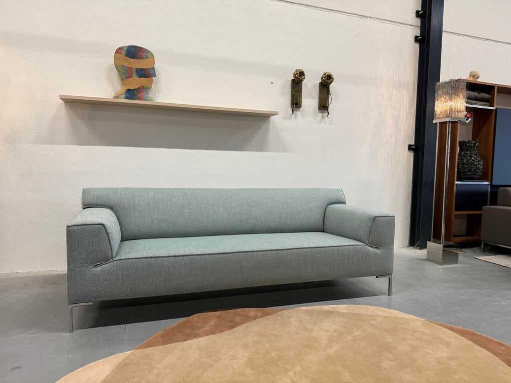 Nieuw Design on Stock Bloq 3 zits Bank Milton Skye 232 blauw, Leolux Harvink Jori Rolf Benz Gelderland Eyye Montis, 75 tot 100 cm