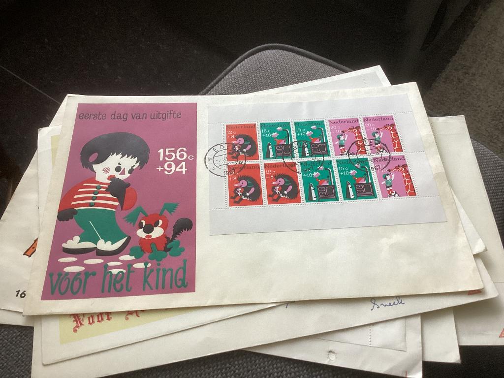 No1391 E87a grote fdc Ede no3 Heb van Nederland jaargangen, Ophalen, Onbeschreven, Nederland