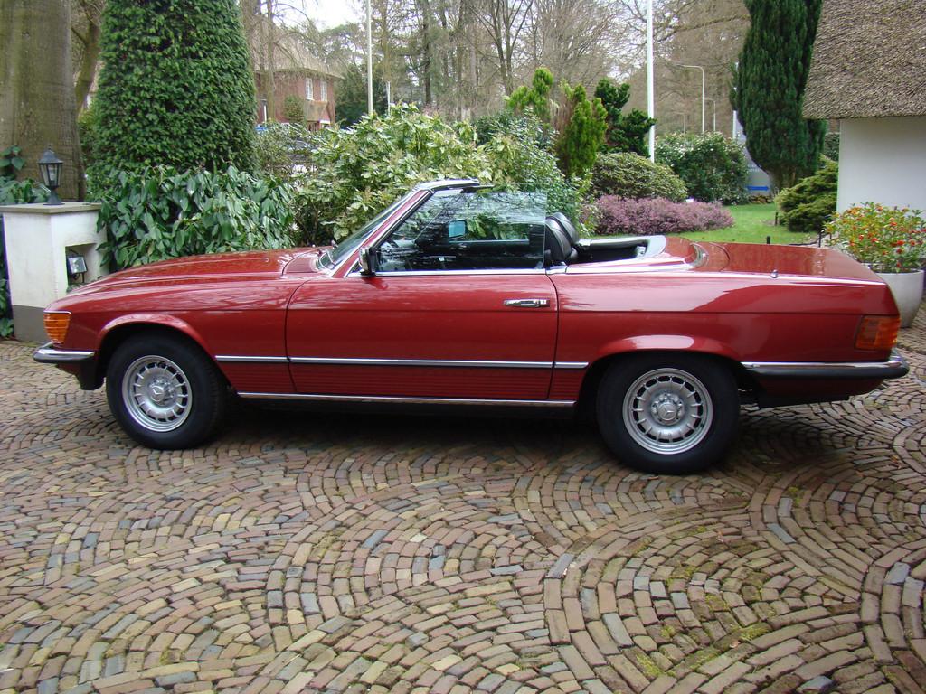 Mercedes-Benz SL-Klasse 350 SL roadster (bj 1972, automaat), Automaat, Achterwielaandrijving, 194 pk, Cabriolet