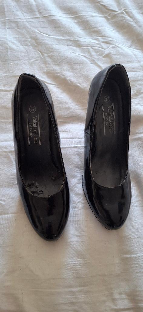 pumps maat 37 zwart lak, Kleding | Dames, Schoenen, Ophalen, Pumps, Zwart, Zo goed als nieuw