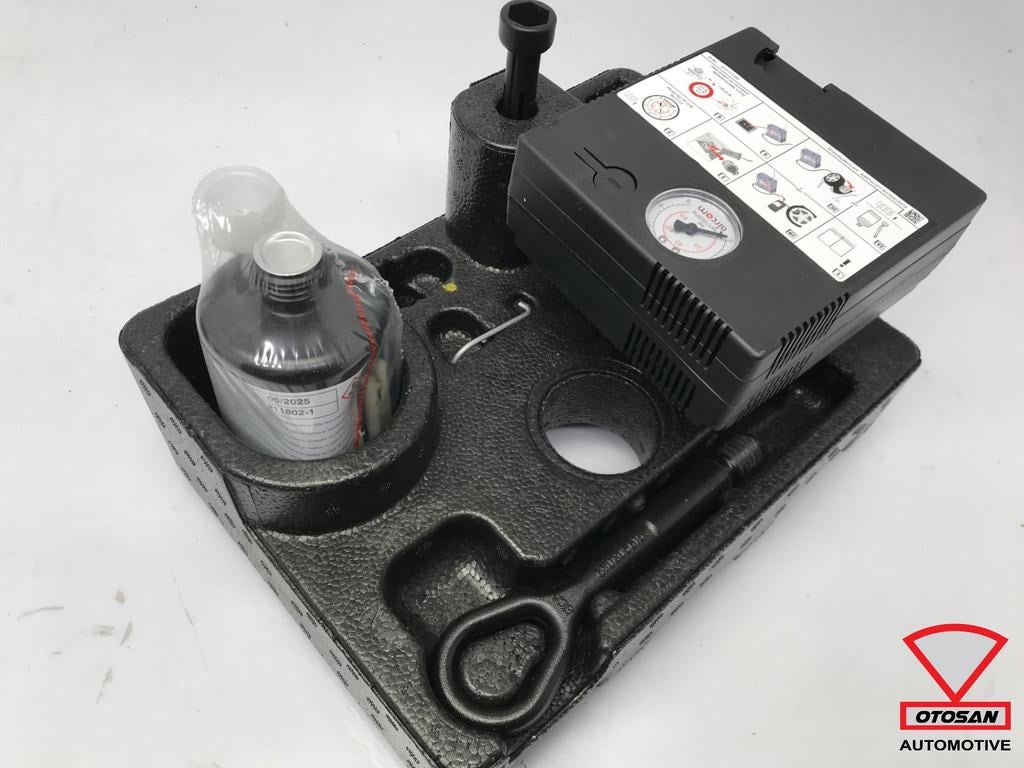 VW Polo 2G Tiguan Elekt. Pomp Schuim Gereedschap 5N0012615F, Auto-onderdelen, Gebruikt, Volkswagen AG, Band(en), Berliner Ring 2
38440  Wolfsburg, DE