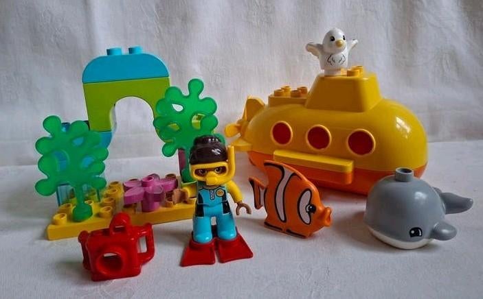 Lego Duplo set 10910 Onderzeeëravontuur met duikboot, Kinderen en Baby's, Speelgoed | Duplo en Lego, Ophalen of Verzenden, Zo goed als nieuw