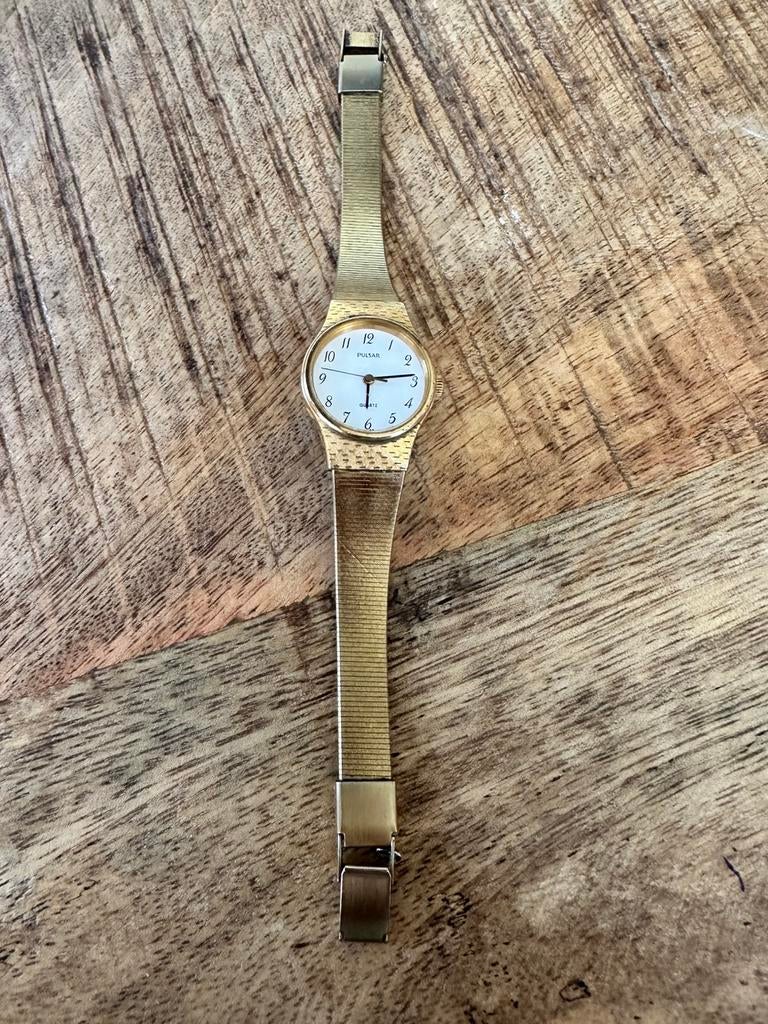 Pulsar dameshorloge, Sieraden, Tassen en Uiterlijk, Horloges | Dames, Overige merken, Staal, Gebruikt, Staal