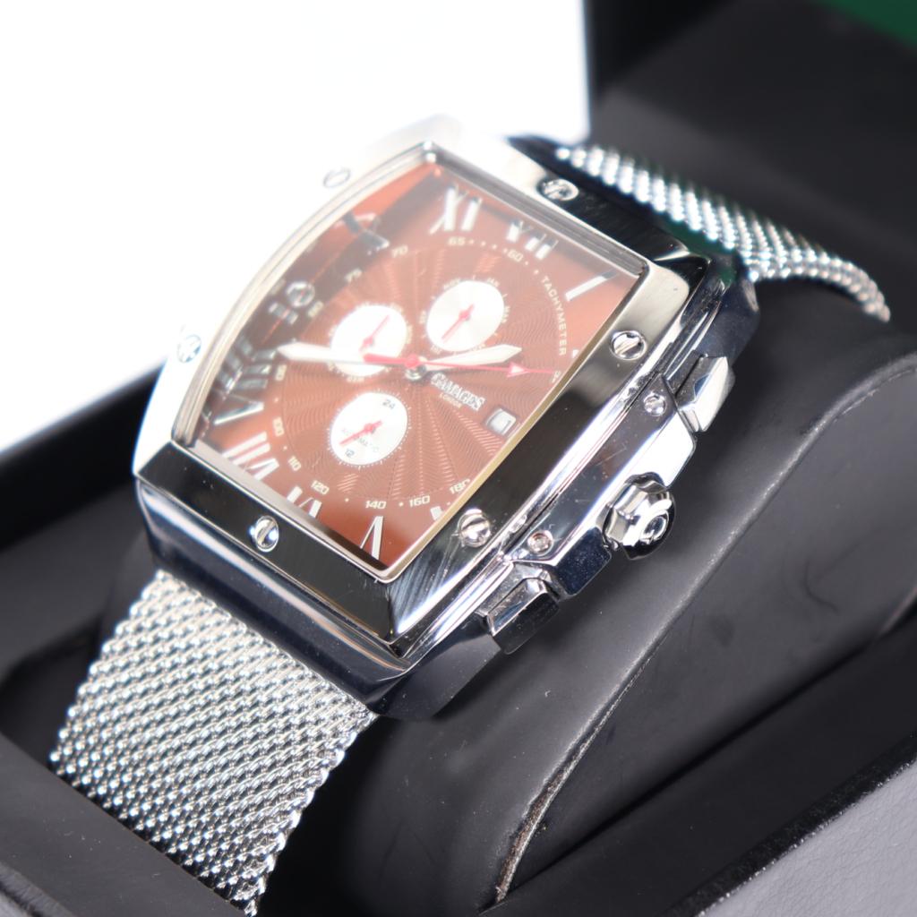 Gamages London eminence Steel Horloge (52mm) - A Grade, Gamages of London, Gebruikt, Info@gamages.london, 164-182 Oxford Street, Westminster