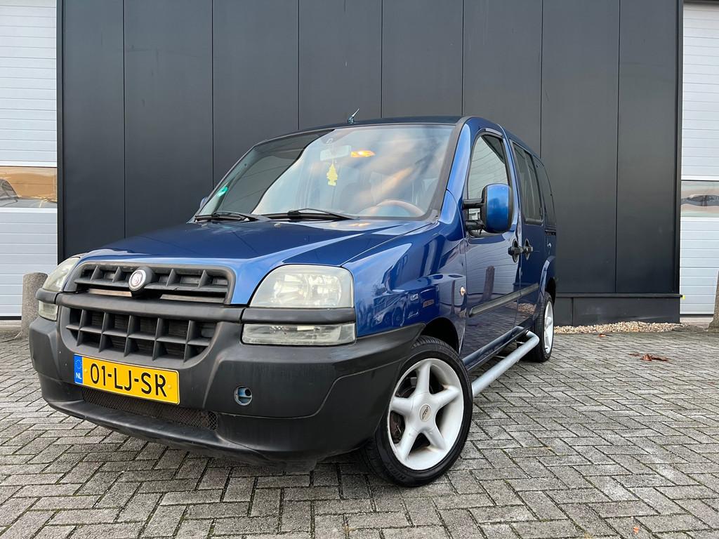Fiat Doblò 1.6-16V Rolstoelvervoer/Scootmobiel Lift!Apk11-2, Auto's, Fiat, Voorwielaandrijving, 1596 cc, Gebruikt, Doblo