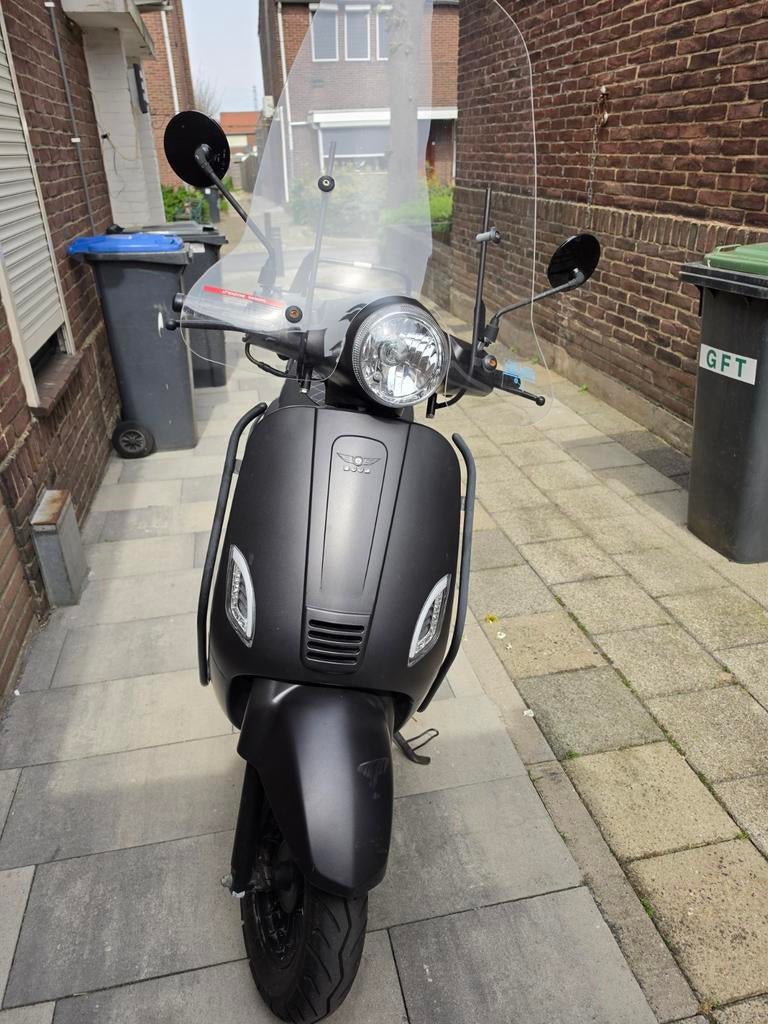 DJJD Cashmere Scooter - Recent Onderhoud - Zwart, Ophalen of Verzenden, Gebruikt, Benzine, DJJD