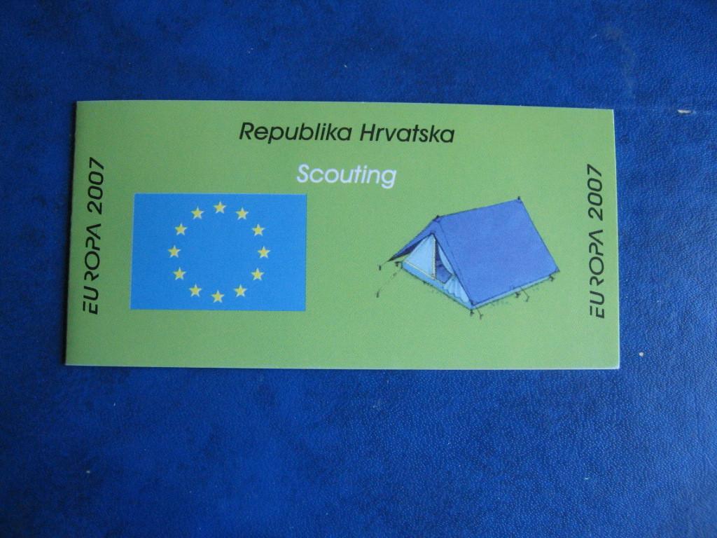 CEPT-Europa, boekje, KROATIE, 2007, postfris, Verzenden, Postfris, Overige thema's