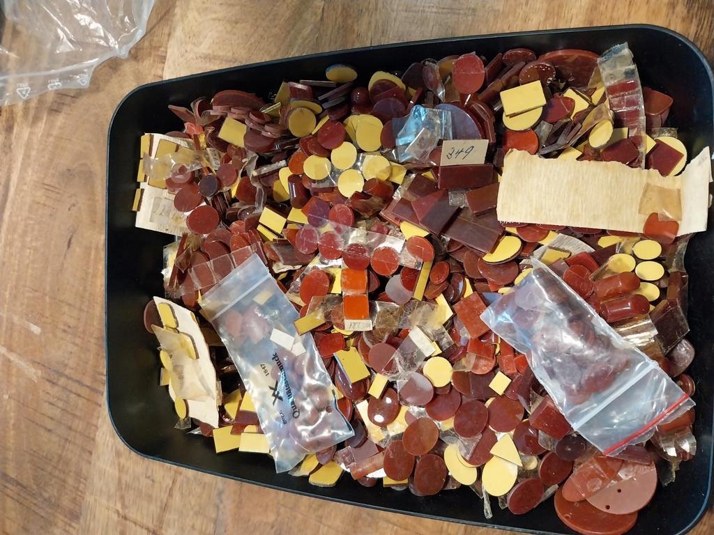 Mega partij carneool cabochons edelsteen, Ophalen of Verzenden, Nieuw