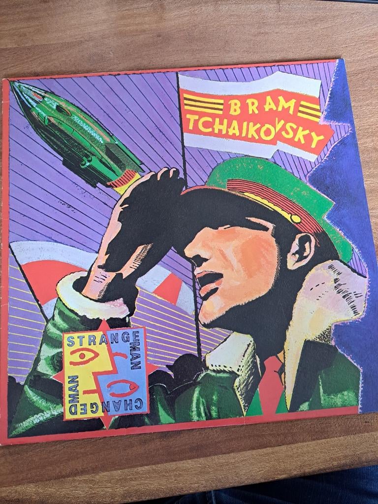 Bram Tchaikovsky - Strange Man, Changed Man vinyl album, Ophalen of Verzenden, 1970 - 1979, Gebruikt, 12 inch
