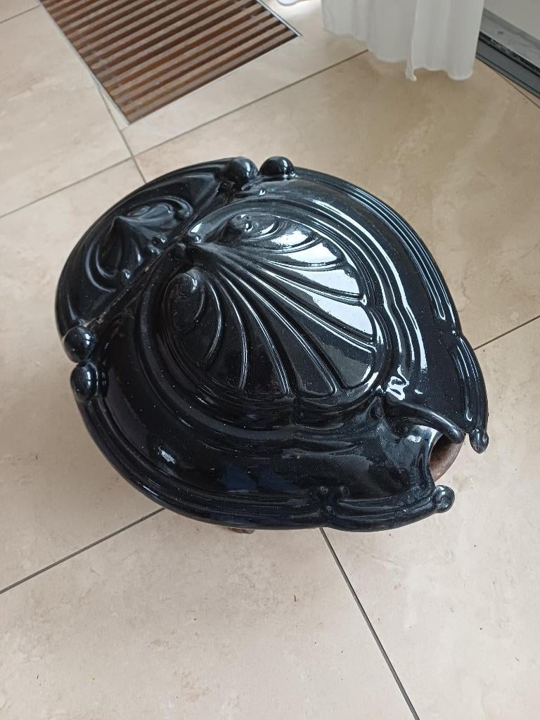 Gietijzeren zwarte kolenbak, Antiek en Kunst, Ophalen