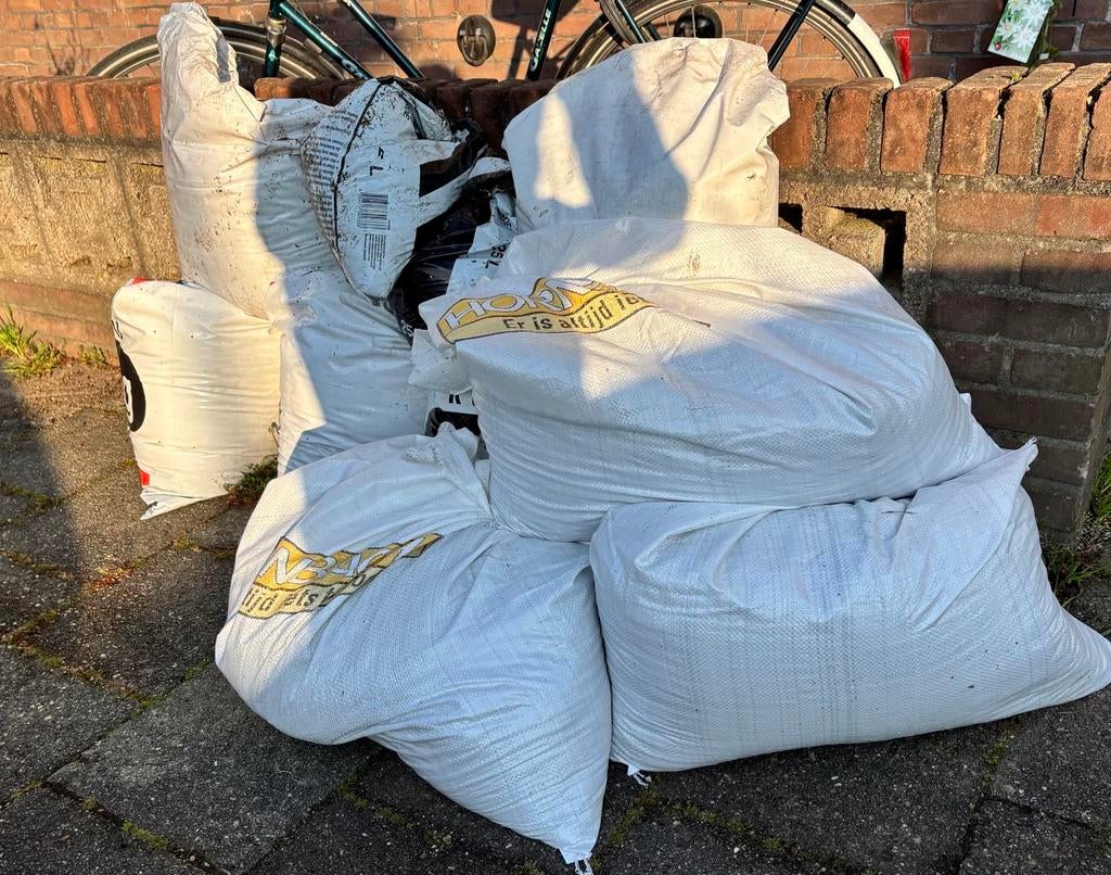 0,35 m3 schoon zand gratis, Tuin en Terras, Zand, Ophalen, Gebruikt, Ophoogzand