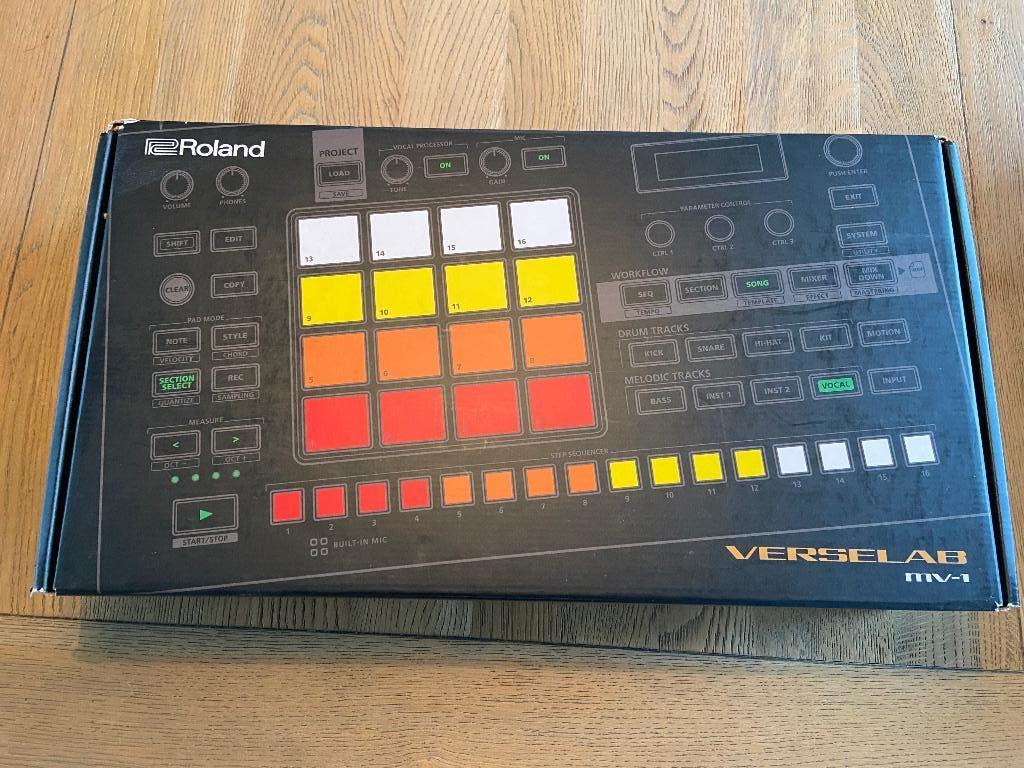 Roland MV-1 Verselab (met deck saver), Muziek en Instrumenten, Drumcomputers, Ophalen of Verzenden, Zo goed als nieuw, Roland