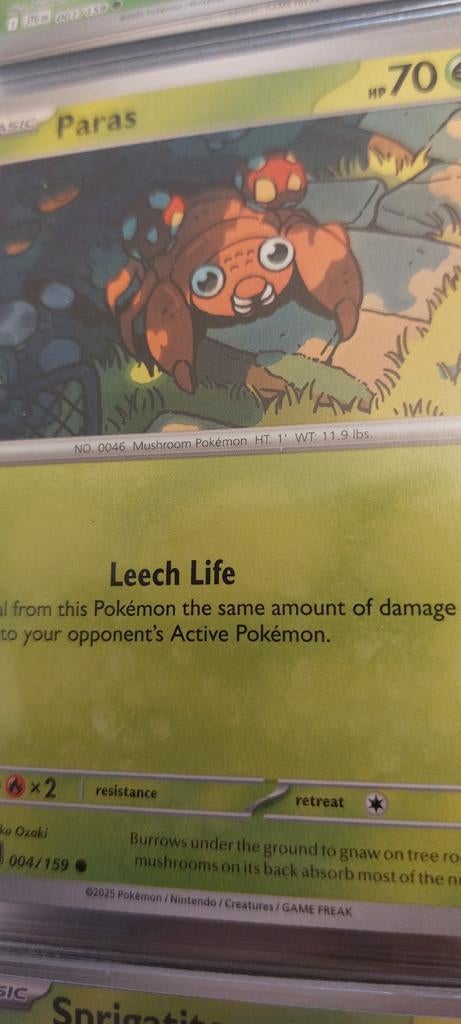 4 paras pokemon kaart journey together, Ophalen of Verzenden, Zo goed als nieuw