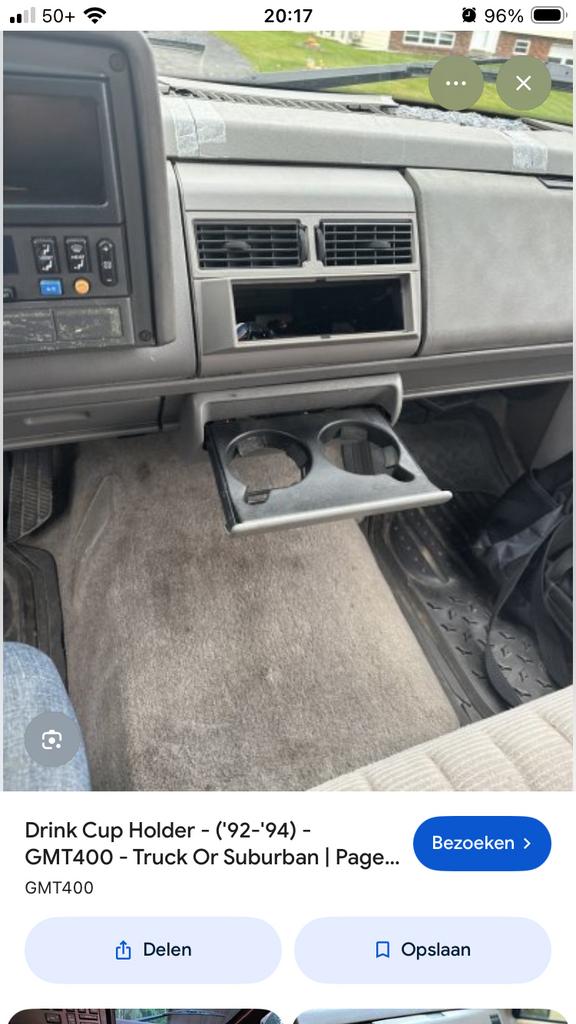 Beker houder gezocht, Verzenden, Chevrolet