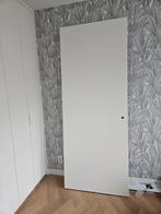 Opdekdeur  wit (2 stuks) h 231,5 cm en breed 88cm, Ophalen, 80 tot 100 cm, Binnendeur, Zo goed als nieuw