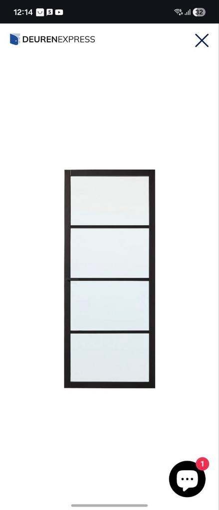 Skantrae Slimline 4004 deuren  (set van 5), Doe-het-zelf en Verbouw, Deuren en Horren, Ophalen, Nieuw, Binnendeur, 215 cm of meer