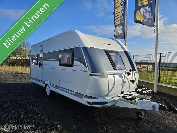 HOBBY DE LUXE 540 UL 2021 |ENKELE BEDDEN|MOVER|LUIFEL|BOILER, Caravans en Kamperen, Caravans, Bedrijf, tot en met 4, 1250 - 1500 kg