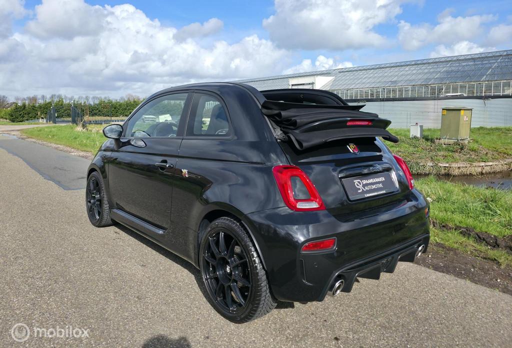 Fiat 500 C 1.4 T-Jet Abarth 595 / Carbon / Beats / Navi, Auto's, Fiat, Voorwielaandrijving, Gebruikt, Zwart, 4 cilinders